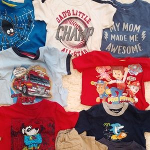 Bundle of boys size 3T clothing
